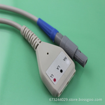 Creative ecg cable, Creative ecg trunk cable, lemo 6 pins